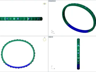 Boucheron Quatre Clou de Paris 3D print model