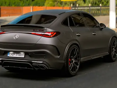 2025 Mercedes-AMG GLC 63 S Coupe 3D model