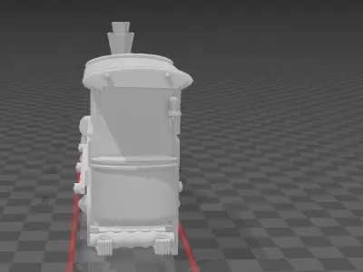 Locomotive 3D print model purchase