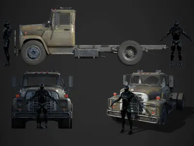 International Loadstar  Low-poly 3D model
