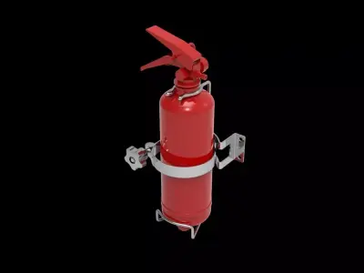 Fire Extinguisher - 3D 3D print model