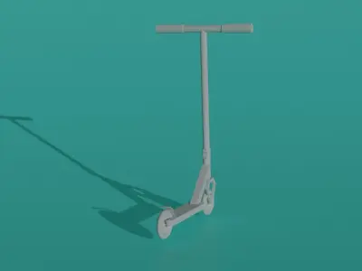 Scooter kick 3D model