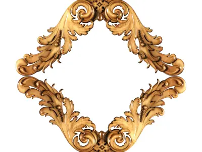 Decorative Ornamental 06 3D model
