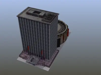 Madison Square Garden NYC 3D model