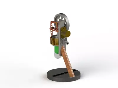 Sterline Engine 3D model