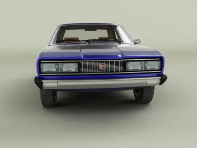 Fiat 130 Coupe 3D model