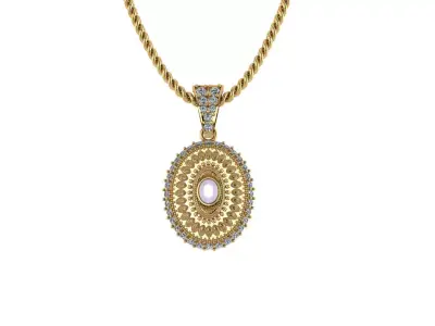 Pendent 3D print model