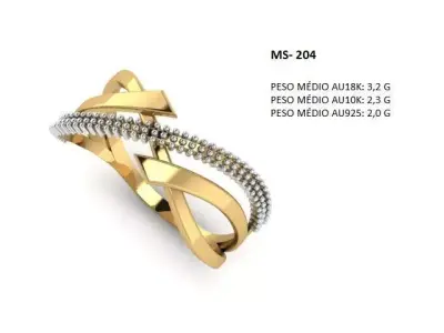 MS 204 3D print model