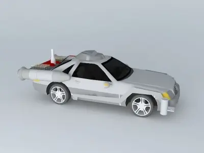 My ambitious Mercedes Benz Time Machine Free 3D model