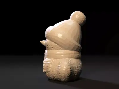 Snowman 3D print model