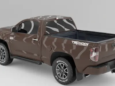 Toyota tundra 2020 1794 1 cab V2 3D model