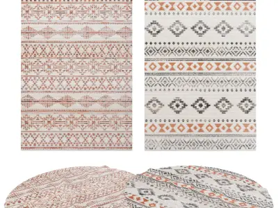 Rugs No 909 Low-poly 3D model
