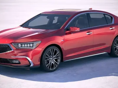Acura RLX 2018 3D model