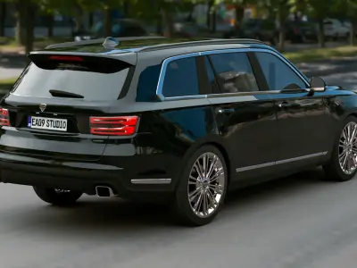 Aurus Komendant 2024 3D model