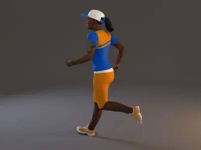 Info Street Female AAM 2130 001 3D model