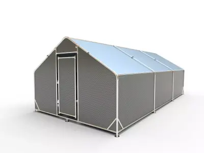 Marquee Warehouse Tent 3D model