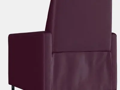 GISTAD Recliner Low-poly 3D model