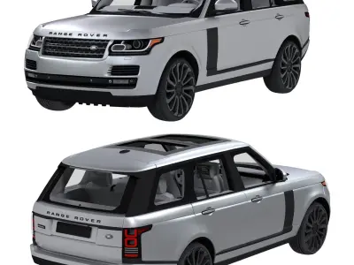 Range Rover 4 3D model