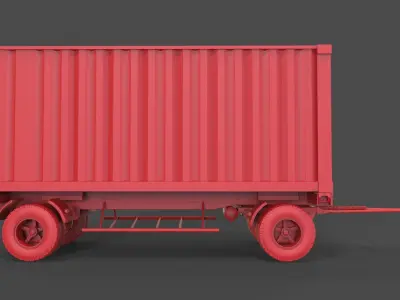 Trailer mod6 3D print model