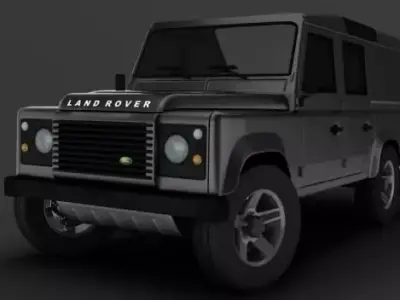 Land Rover Defender 3D model
