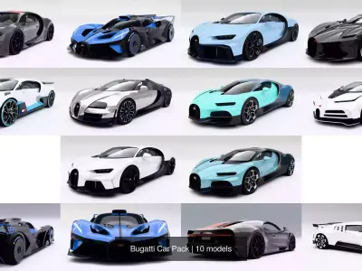 Bugatti Car Pack