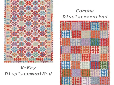 Rugs No 136 Low-poly 3D model