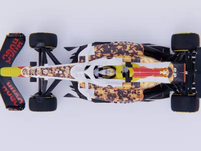 VISA CASH APP VCARB 02  AUSTIN 2025 VERSION 3D model