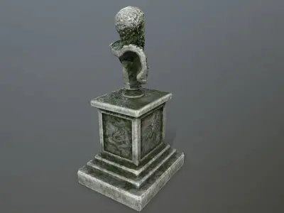 Marcus Aurelius Low-poly 3D model