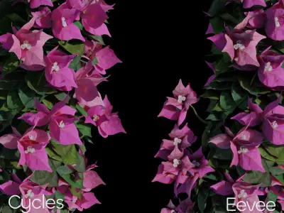 Flower Garden Toolkit for Blender with Geometry Nodes 3D model