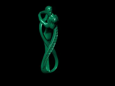 infinity love 3D print model