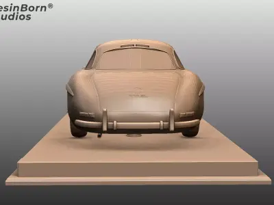 Mercedes-Benz 300 SL Gullwing Coupe W198 3D print model