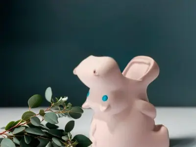 Hippo Multi-Purpose Holder 3D print model