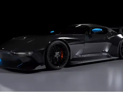 Aston Martin Vulcan 3D model