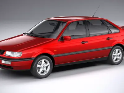 Volkswagen Passat B4 sedan 3D model