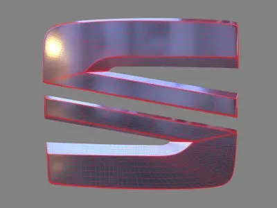 Seat Logo 3D model