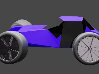 This is new rccar  Low-poly 3D model