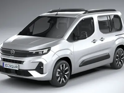 Opel Combo Passenger 2024 3D model
