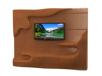 Parametric TV 3D model 04 3D model