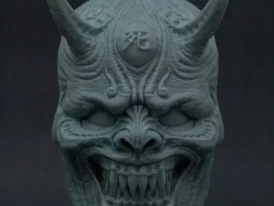 HANYA MASK 3D print model