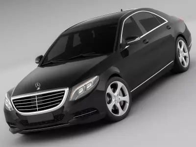 Mercedes S-class MY 2014 3D model