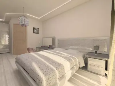 Bedroom design 3D model