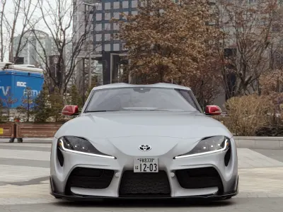 TOYOTA SUPRA GR 2020 3D model