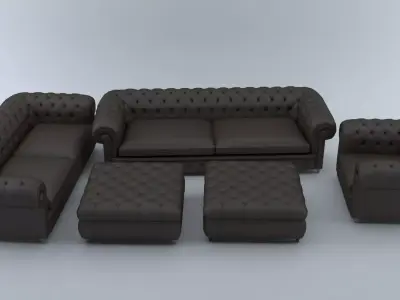 Chester Sofa 3D model