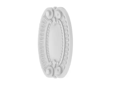Cartouche Ornament 009 3D model