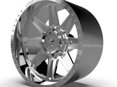 AMERICAN RACING CK06 PEAK CC WHEEL 3D print model