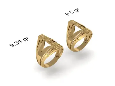 30 models of sport rings  3D model