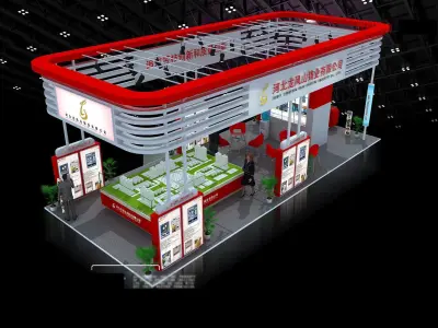 Exhibition - Area - 14X6-3DMAX2012-07 3D model