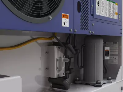 Refrigerated Container 3D model