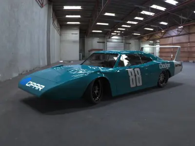 1969 Dodge Daytona 3D model