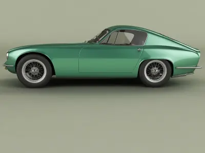 Lotus Elite Fastback 3D model